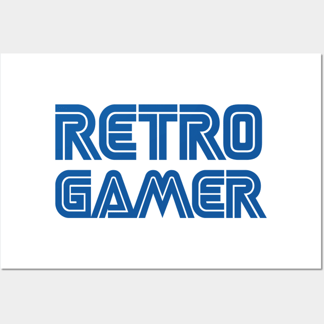 Retro Gamer Wall Art by hkxdesign